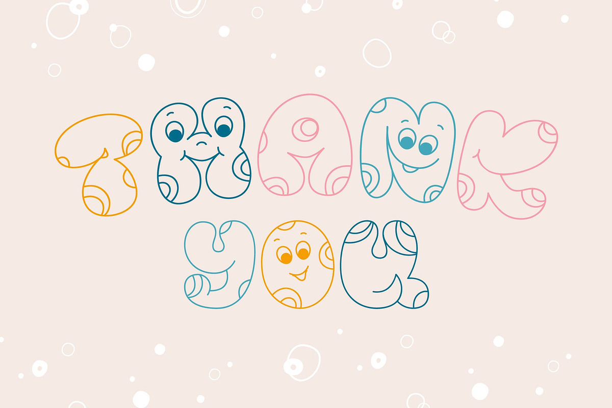HUMOR playful font family, a Script Font by Anna Zakharchenko (Photo 21 of 21)