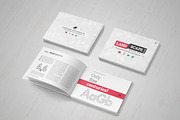 Landscape Book Mock-Up Set, a Books & Magazine Mockup by PuneDesign (Thumbnail 8 of 11)