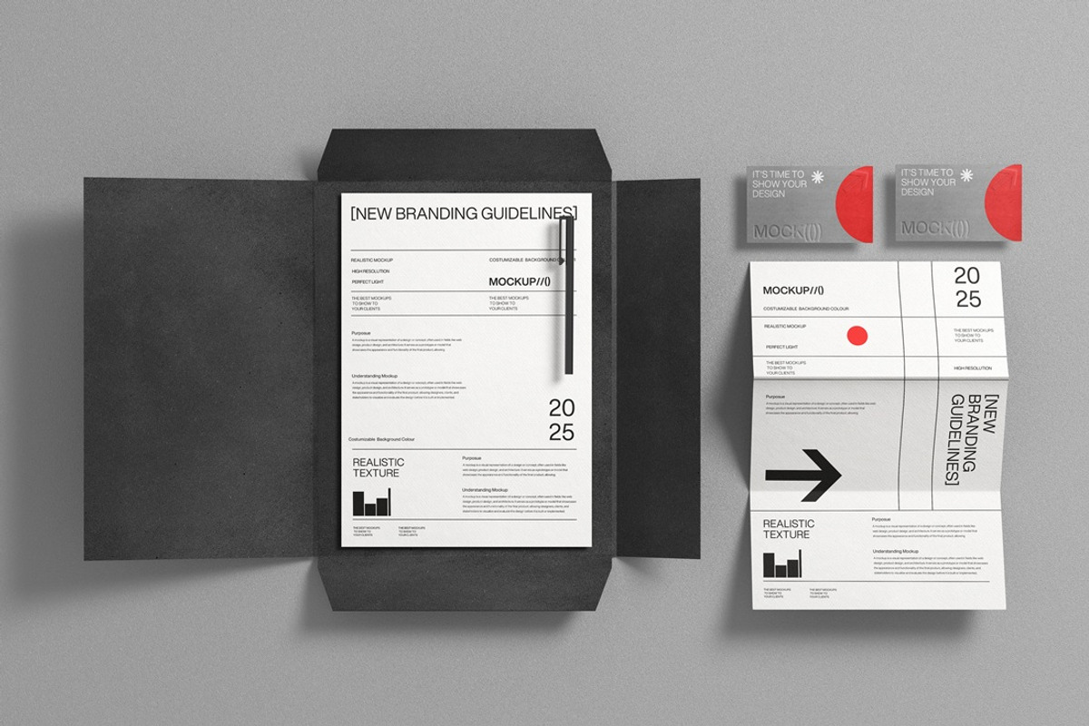 Modern Stationery Branding Mockup, an Advertising Mockup by East Gallery (Photo 10 of 15)