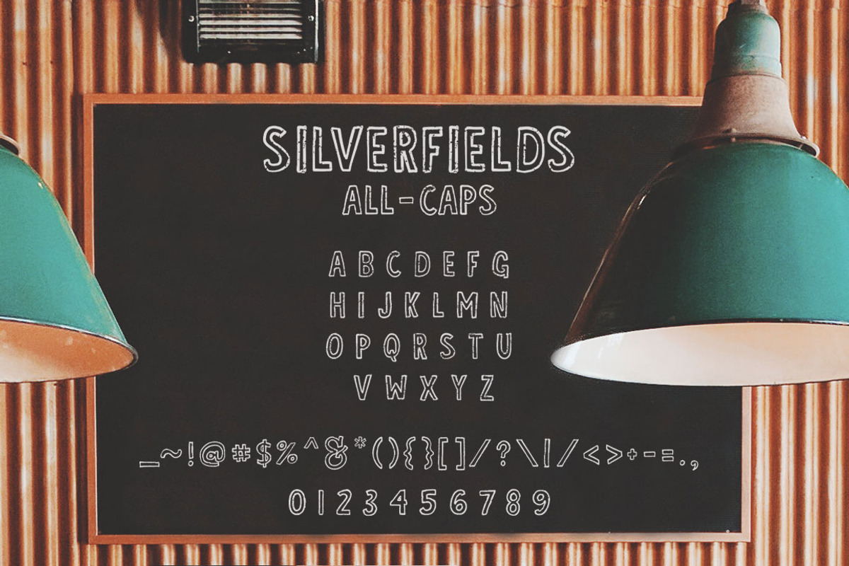 Silverfields - Font Trio + More preview 5