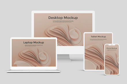 Clay Device Screen Mockup, an iPad Mockup by graphicpages