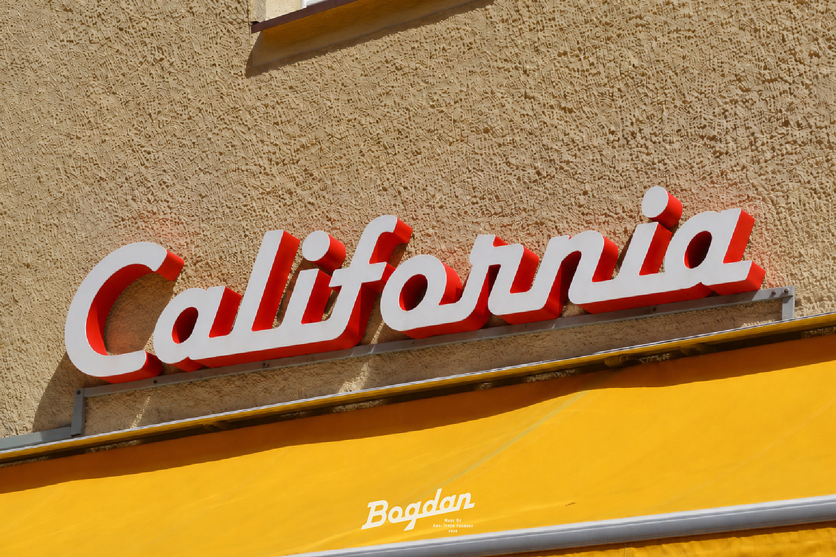 Bogdan — Mid-Century Script, a Script Font by Any-Type® Foundry (Photo 7 of 9)
