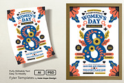 International Women's Day Flyer, a Flyer Template by Hole Hope Design (Thumbnail 1 of 5)