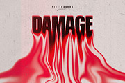 Liquid Text Effects Collection, a Layer Style Add-On by pixelbuddha.net (Thumbnail 3 of 14)