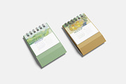 Desk Calendar Mockup, a Product Mockup by MrLetters (Thumbnail 3 of 6)