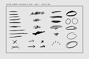 MANIC Erratic Handwritten Font, a Handwritten Font by TYPEHEIST (Thumbnail 9 of 12)