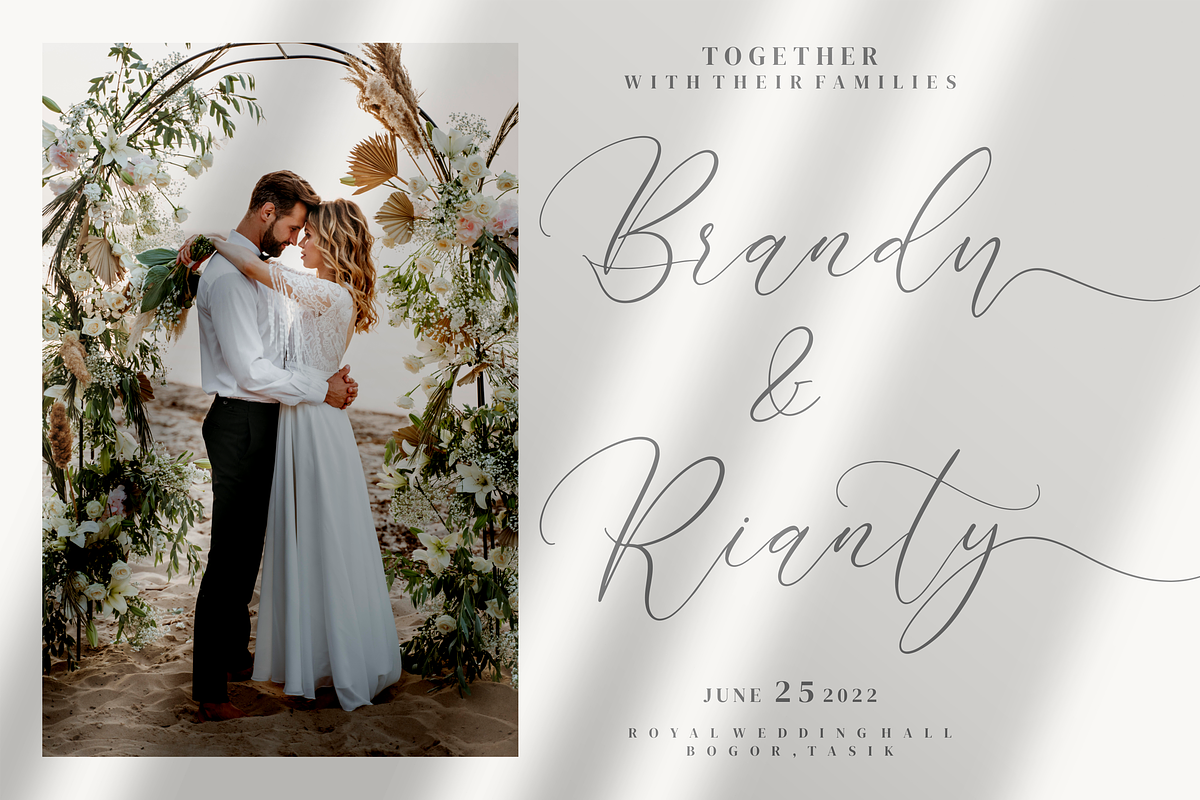 Almyrada Script, a Script Font by Integritype Studio (Photo 3 of 8)