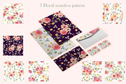 Nadine Watercolor floral collection, an Illustration by ViсkyArtDesign (Thumbnail 11 of 11)