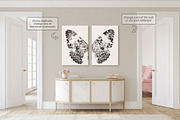 ROSIE'S HOME Wall&Frame Mockups, a Poster Template by MyHomeMockups (Thumbnail 8 of 11)