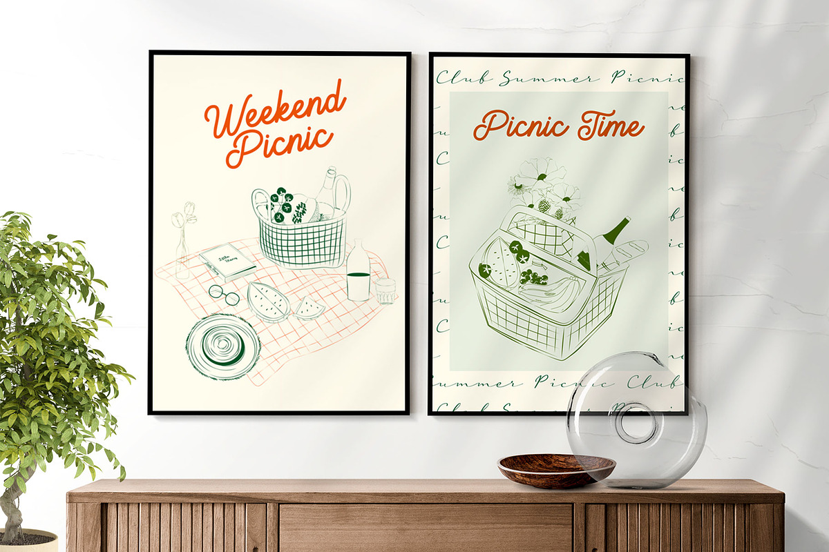 Poster Gallery Bundle, a Decorative Illustration by Mio Buono (Photo 40 of 82)