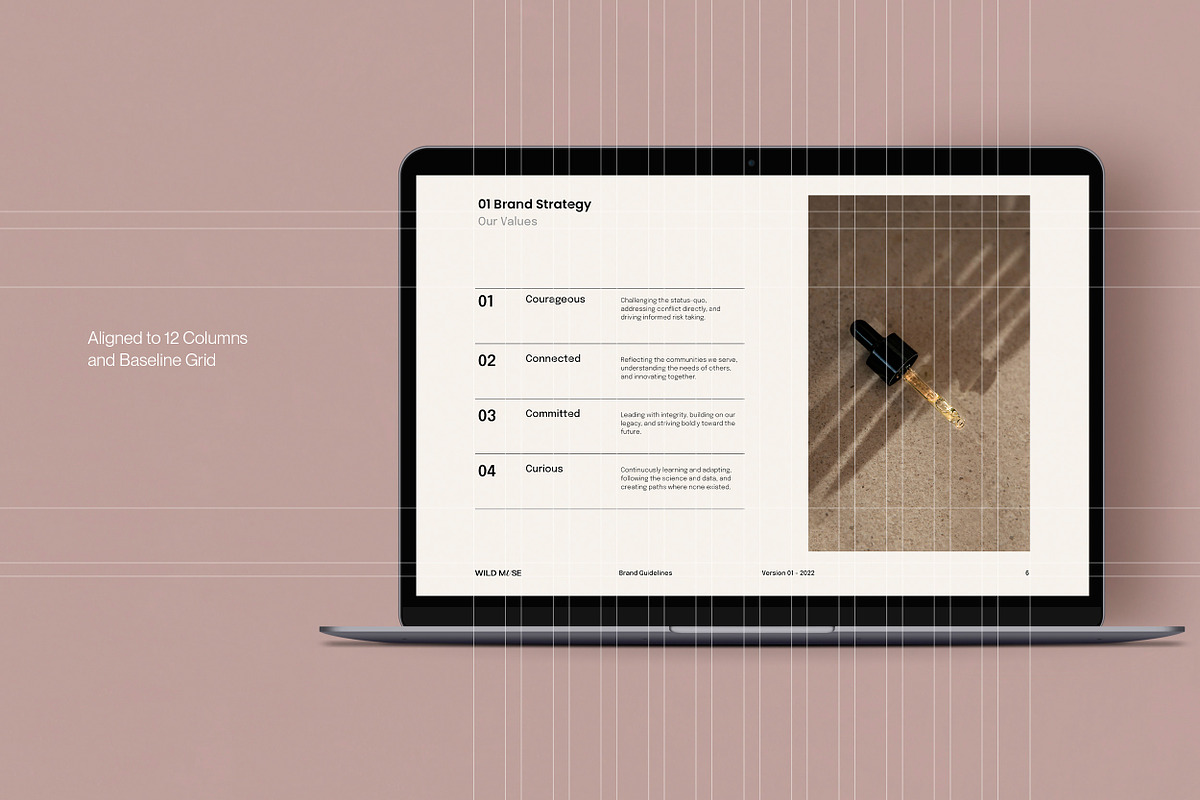 WILD MUSE / Brand Guidelines, a Brochure Template by Studio Dara (Photo 9 of 23)