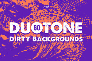 Duotone Dirty Backgrounds Vol. 01