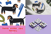 Cats and dogs vector illustrations, an Animal Illustration by Luamor (Thumbnail 2 of 15)