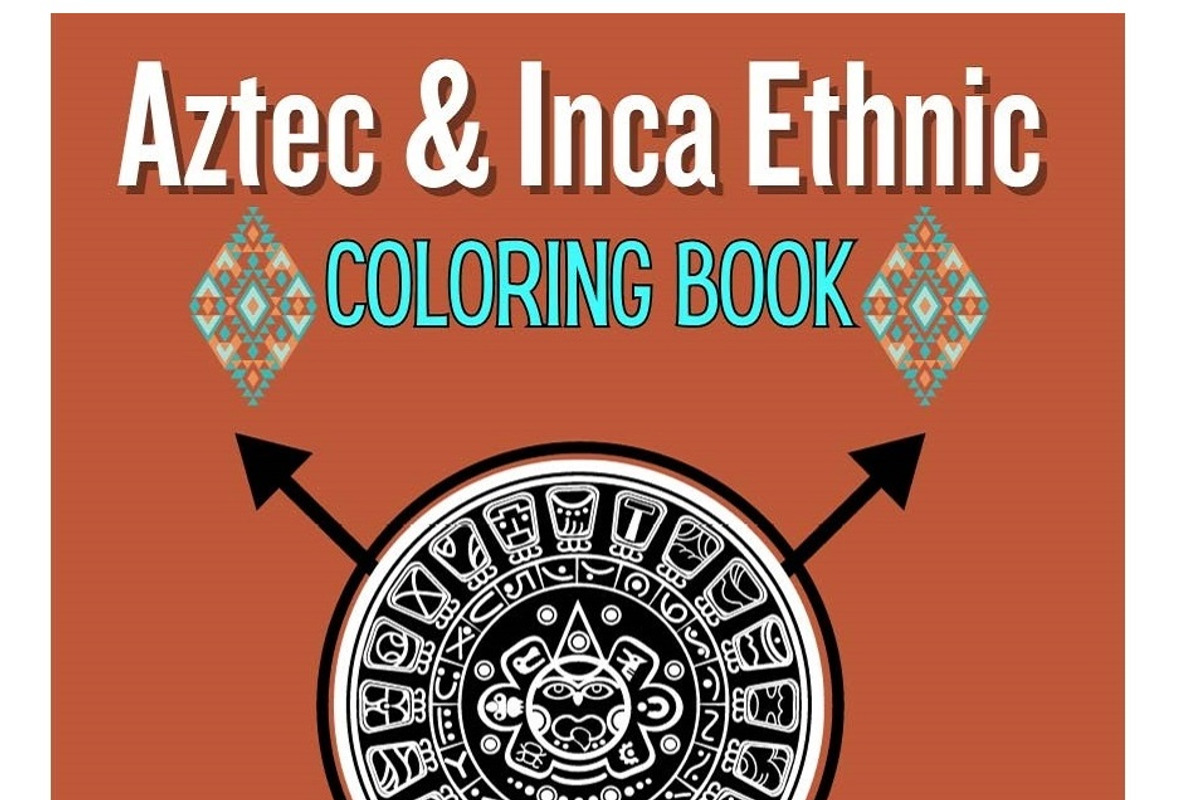 Aztecs, Mayas & Incas Coloring Pages, a Seasonal Illustration by Sourcedigi (Photo 1 of 6)
