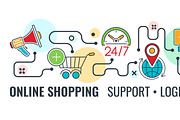 Online Internet Shopping Delivery, a Finance Illustration by TAlex (Thumbnail 4 of 6)