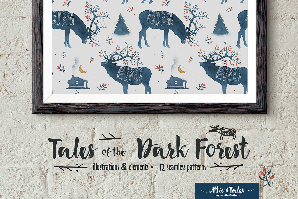Tales of the Dark Forest, a Graphic by atticandtales (Photo 1 of 4)