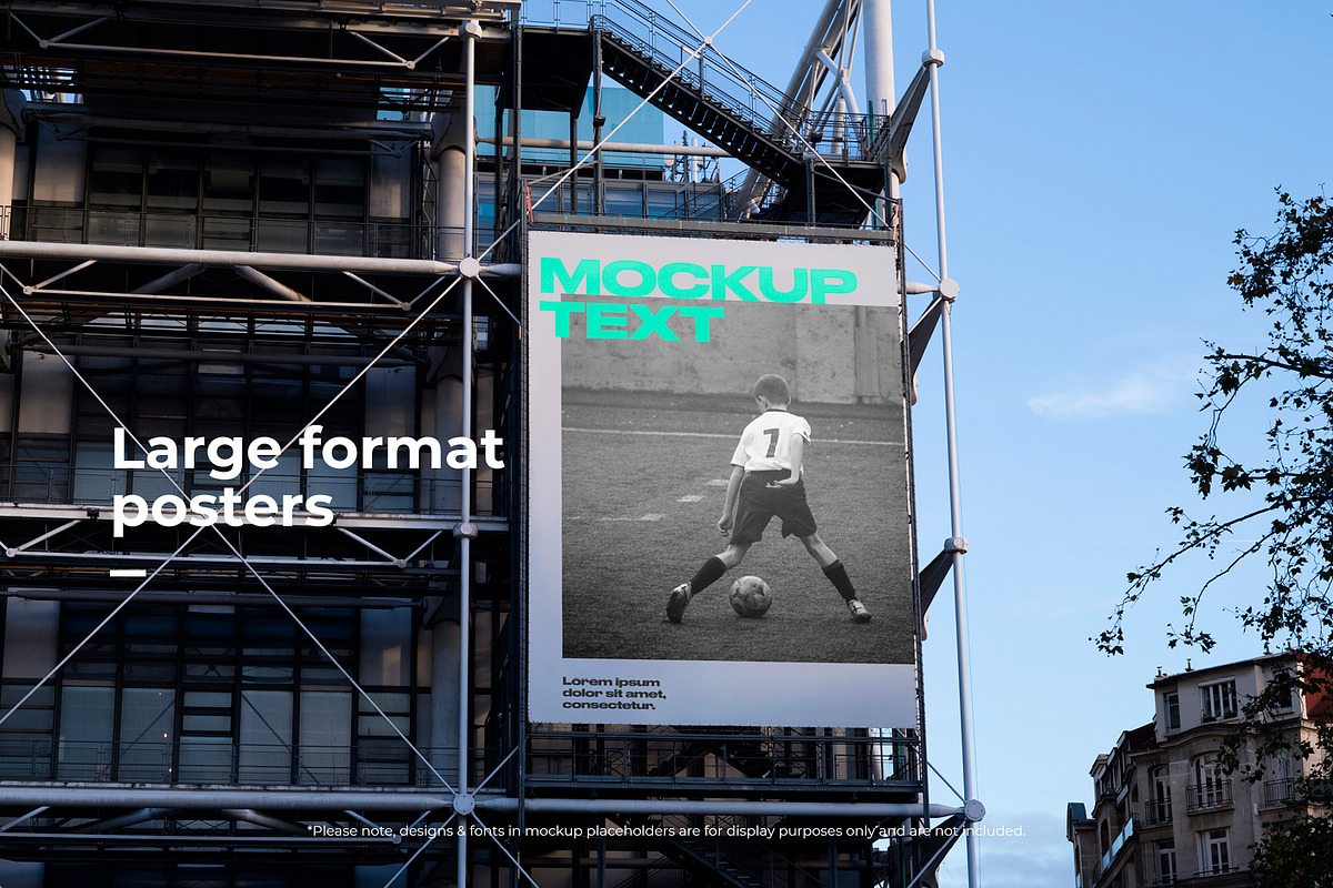 50 Paris Street Mockup Bundle 01, an Advertising Mockup by Moixo studio (Photo 4 of 10)