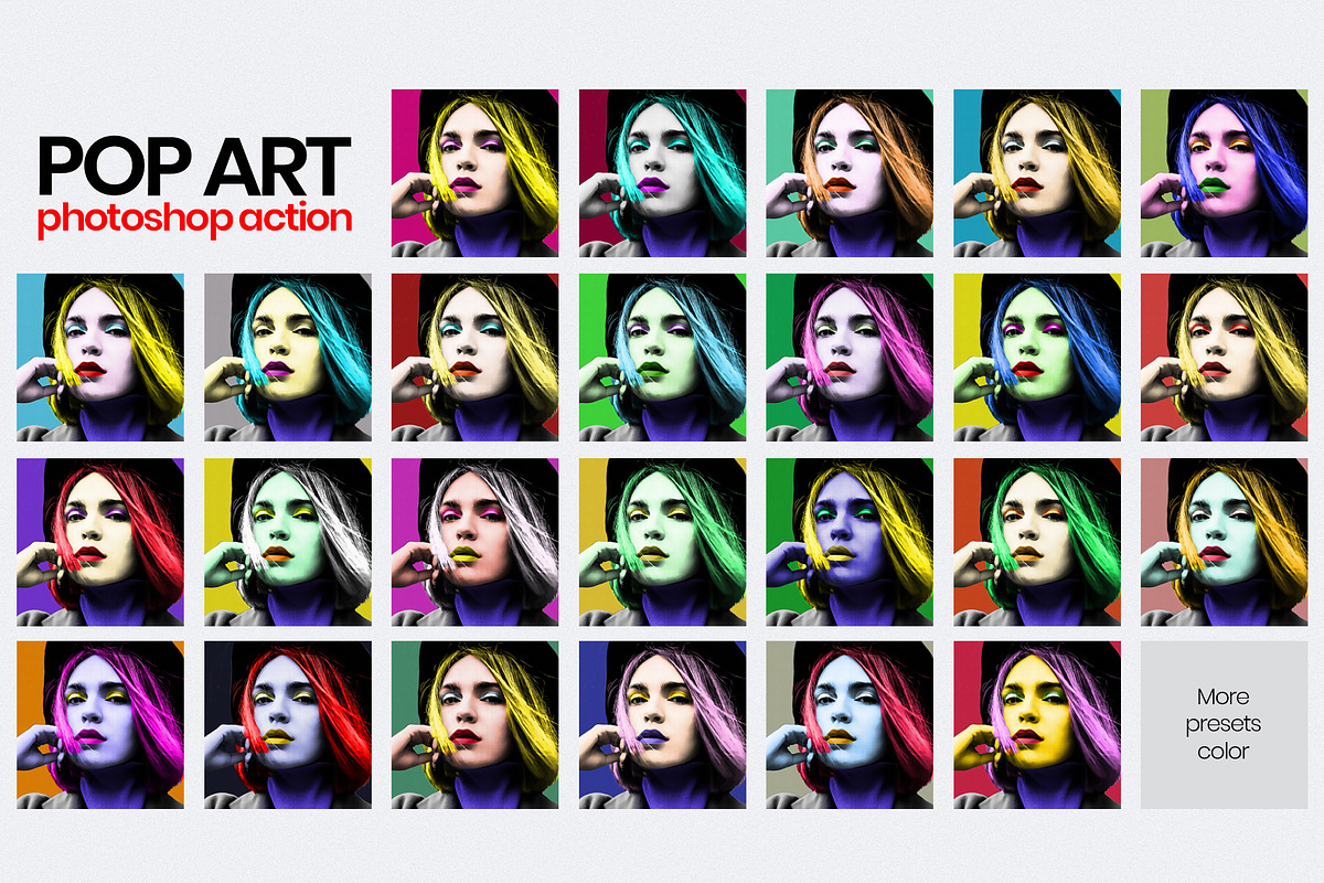 POP ART - PS Action, an Action Add-On by PSD Action (Photo 2 of 14)