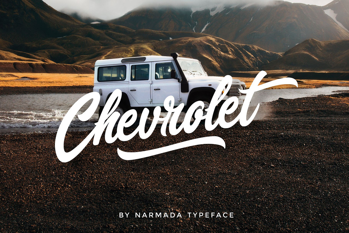 Narmada Typeface preview 2