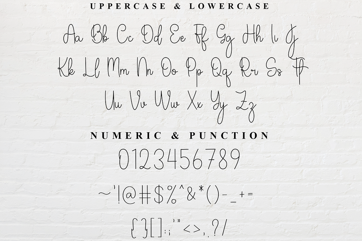 Farmhouse, a Handwritten Font by InermediaSTUDIO (Photo 8 of 8)