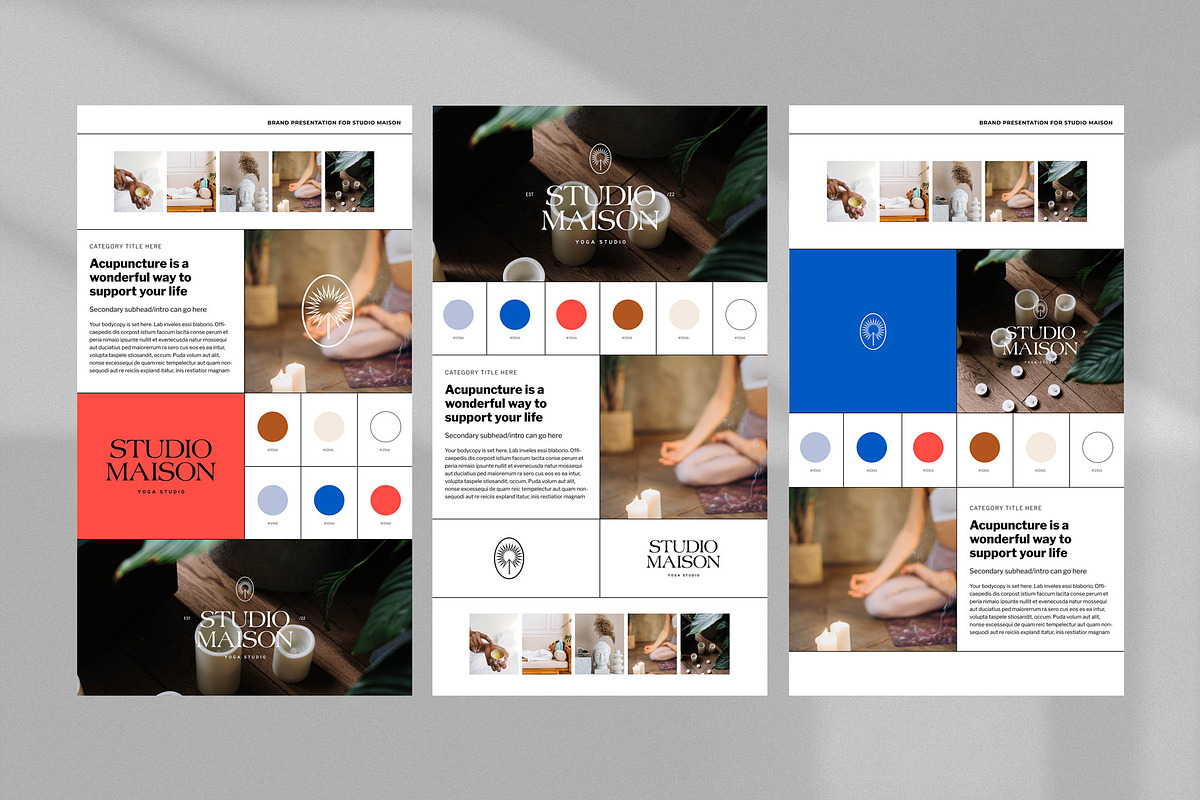 Brand Style Guide Sheets, a Presentation Template by Alexandra Piros Design (Photo 8 of 12)
