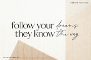 Harlow Serif Script Modern Font Duo, a Serif Font by Mila Garret (Thumbnail 13 of 16)
