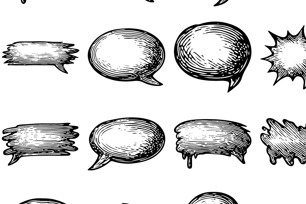 Speech Bubble Collection, an Object Graphic by RT Studio (Photo 2 of 3)