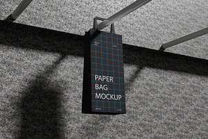 Shopping bag mockup