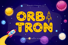 Orbitron - A Modern Space Kids Font