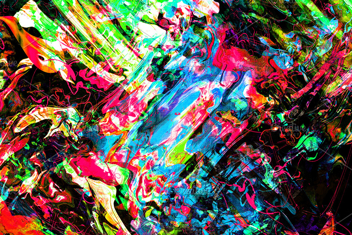 Artistic Paint Backgrounds preview 5