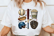 Baseball Game Day Sports Clipart, an Illustration by Designking (Thumbnail 5 of 6)