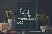 Godlike font + Logo Templates -30%, a Script Font by VP Fonts (Thumbnail 5 of 19)