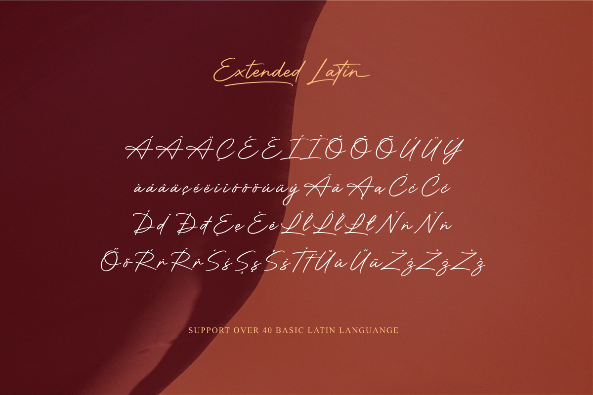 Motherland Signature, a Script Font by Hendra Pratama (Photo 14 of 17)
