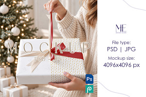 Wrapping Paper Mockup Gift Wrap Roll