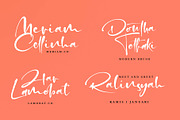 Dontha Tethaki, a Script Font by pineungtype (Thumbnail 11 of 13)