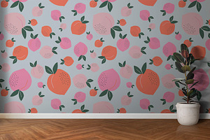 Fruity Fun - Fruit Seamless Patterns