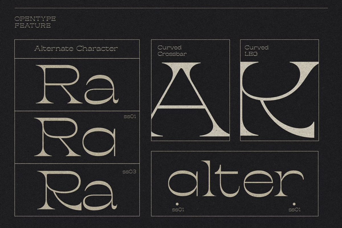 Giant - Ligature Serif Font, a Serif Font by Luna Shop (Photo 6 of 10)