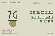 Monterio - Modern Art Deco Typeface, a Sans Serif Font by CCS Type (Thumbnail 25 of 29)