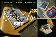 Frame Mockups Close-Up Set 6 PSD, a Product Mockup by SigaSigaMockup (Thumbnail 1 of 4)