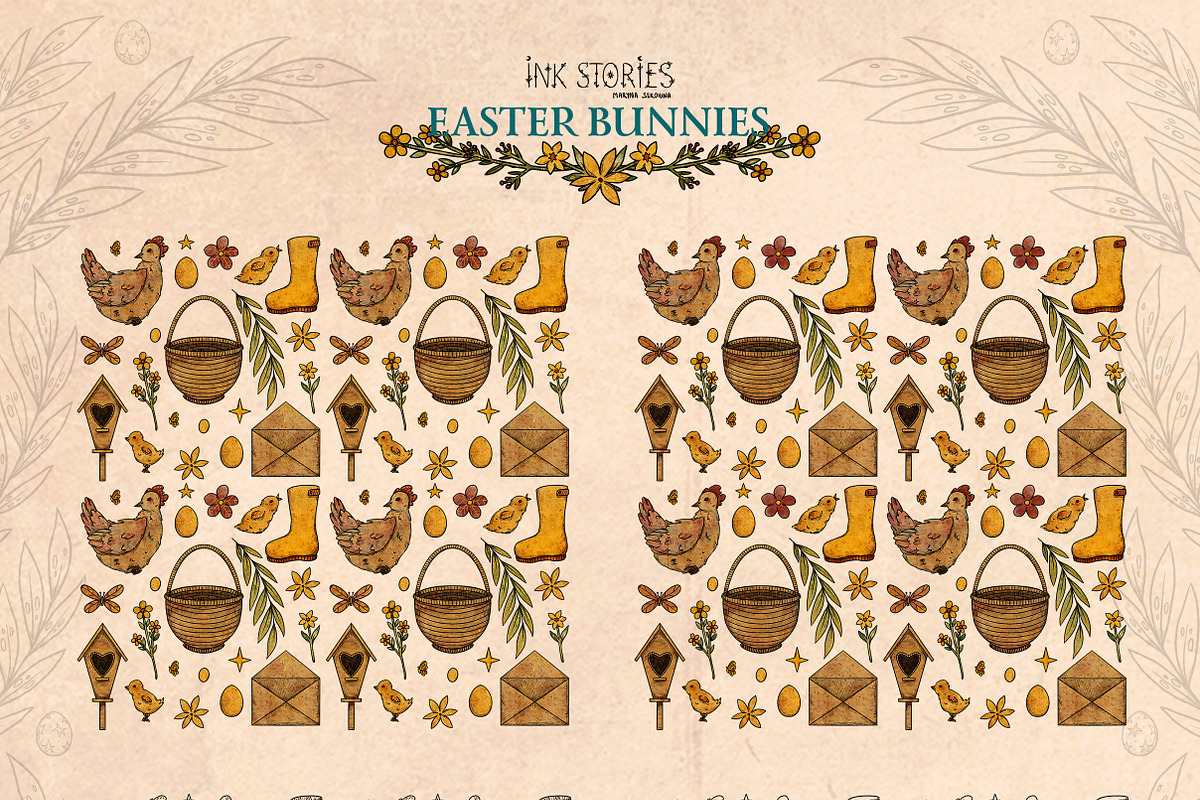 Easter Bunnies, an Animal Illustration by Ink Stories (Photo 18 of 21)