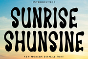 Sunrise Shunsine, a Script Font by InermediaSTUDIO (Thumbnail 1 of 8)