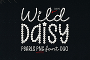 Pearl Script Font Duo PNG Alphabet, a Script Font by Jozoor (Thumbnail 1 of 8)