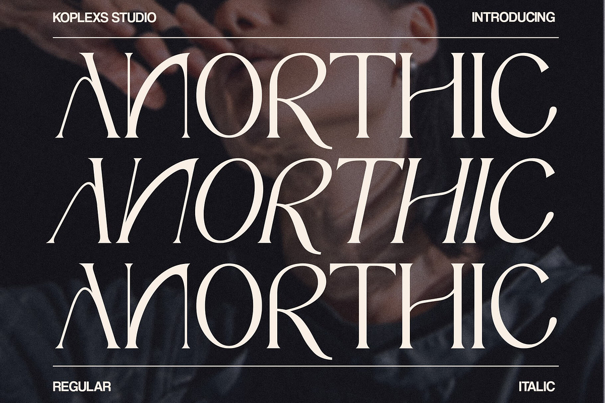 Anorthic - Modern Serif Font, a Serif Font by Koplexs Studio (Photo 2 of 20)