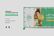Saerossi - Landscape Banner, a Print Template by Fannan Studio (Thumbnail 1 of 3)