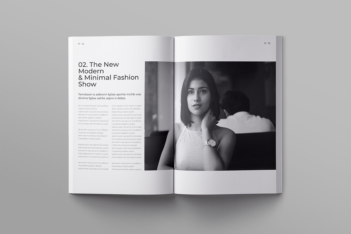 Magazine Template preview 6