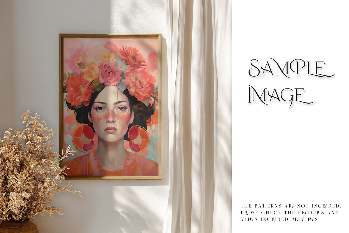 Frame & Wallpaper Mockups, a Mockup by mock-ups (Photo 16 of 29)
