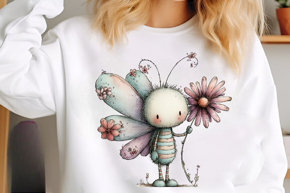 Whimsical Spring Butterfly Clipart, an Illustration by SinaCreation (Photo 5 of 9)