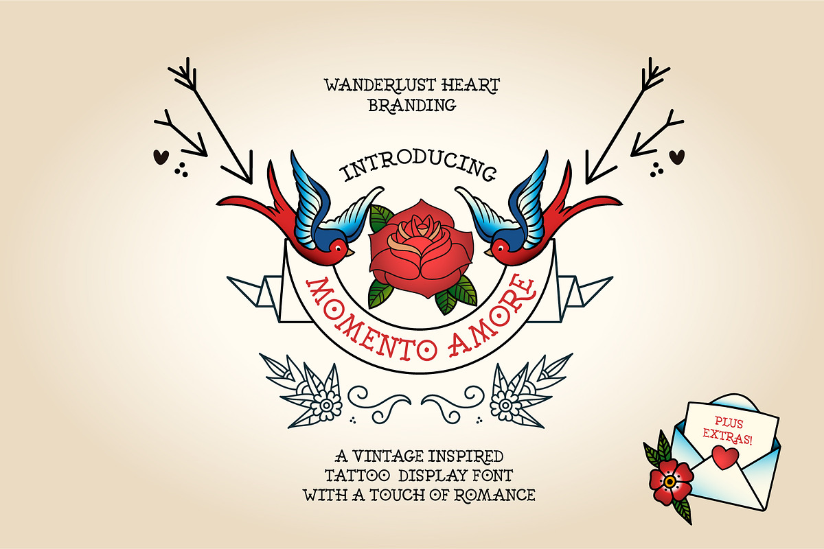 Momento Amore Font, a Handwritten Font by Wanderlust Heart Branding (Photo 1 of 5)