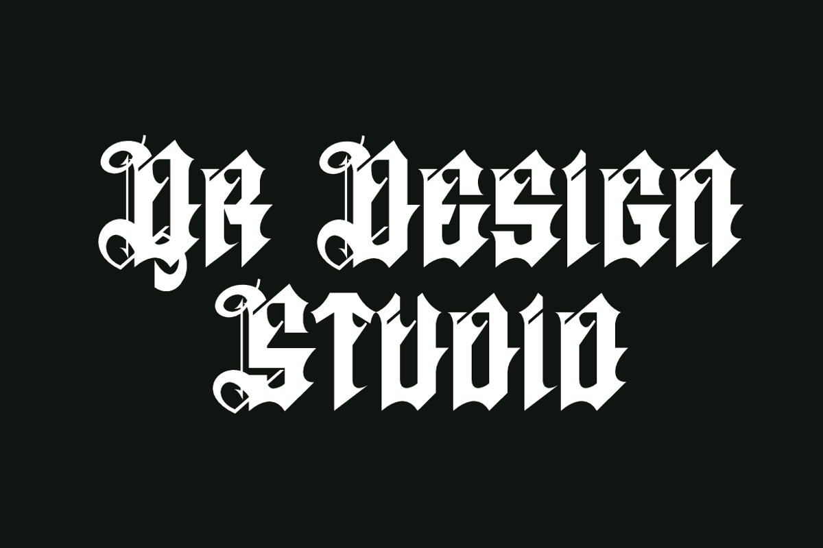 Magkor Reqnow - Medieval Font, a Blackletter Font by QR Design Studio (Photo 4 of 8)