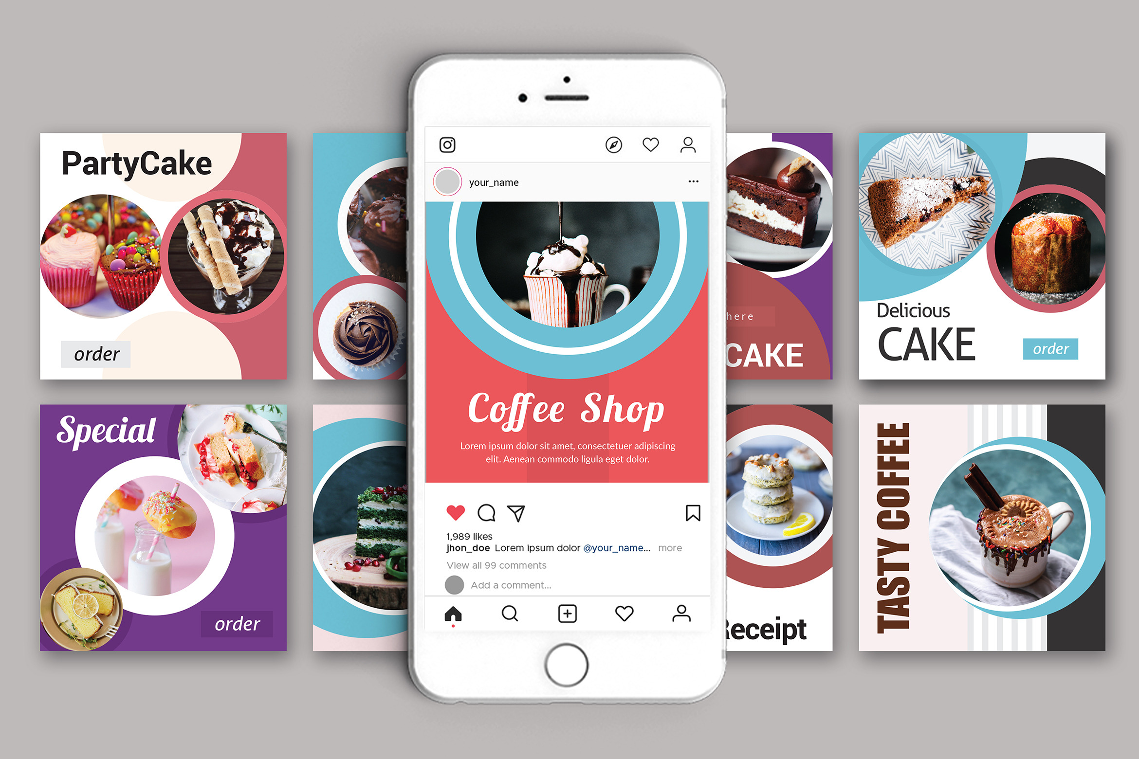 Food or Restaurant Social Media Pack | Social Media Templates ...